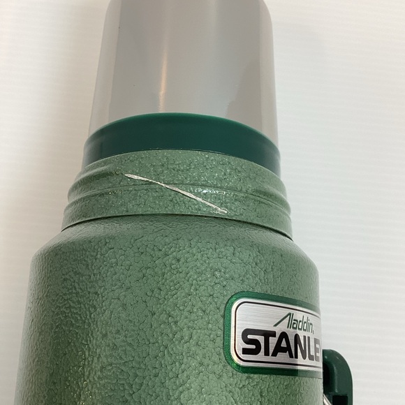Stanley Aladdin Green Vacuum Bottle Thermos A-944DH Quart Vintage - Made in USA - Picture 6 of 9